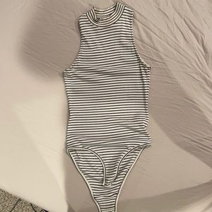 Top Shop mock turtleneck body suit